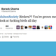 Illustration for article titled 19 Tweets From The Audubon Society/Barack Obama Twitter Feud